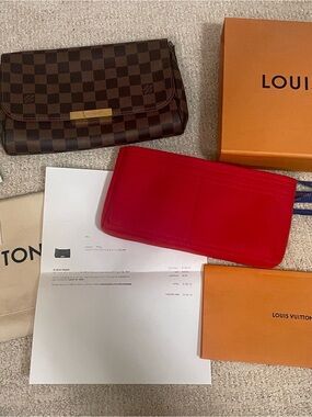 Louis Vuitton Damier Ebene Favorite MM